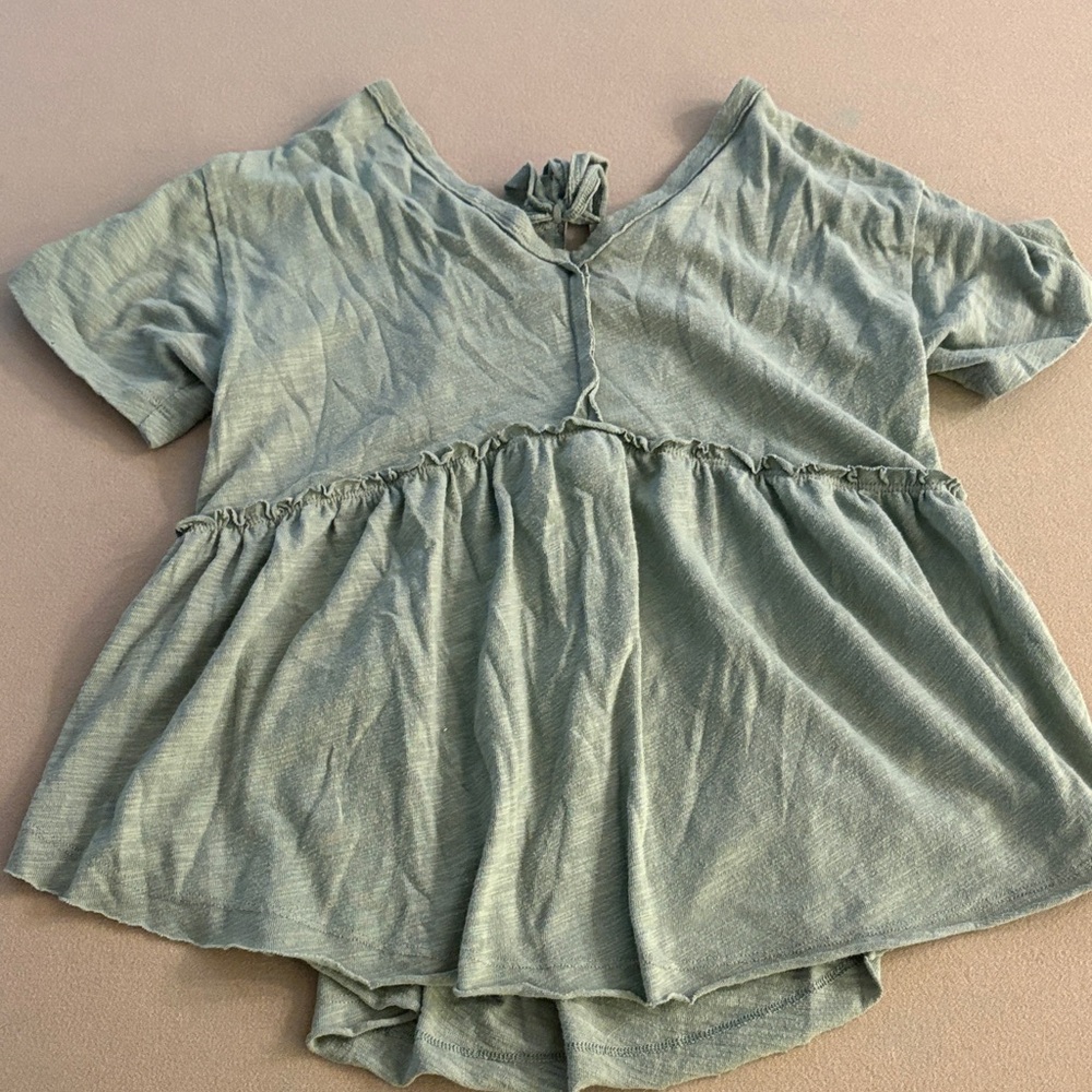 Green American eagle top